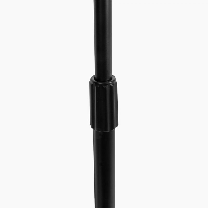 On-Stage MS7201B Round Base Microphone Stand (Black)