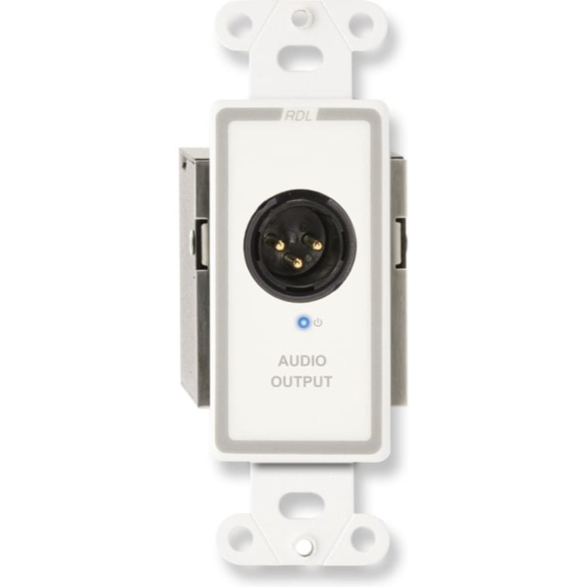 RDL D-TPR1A Active Single-Pair Receiver on Decora Plate (White)