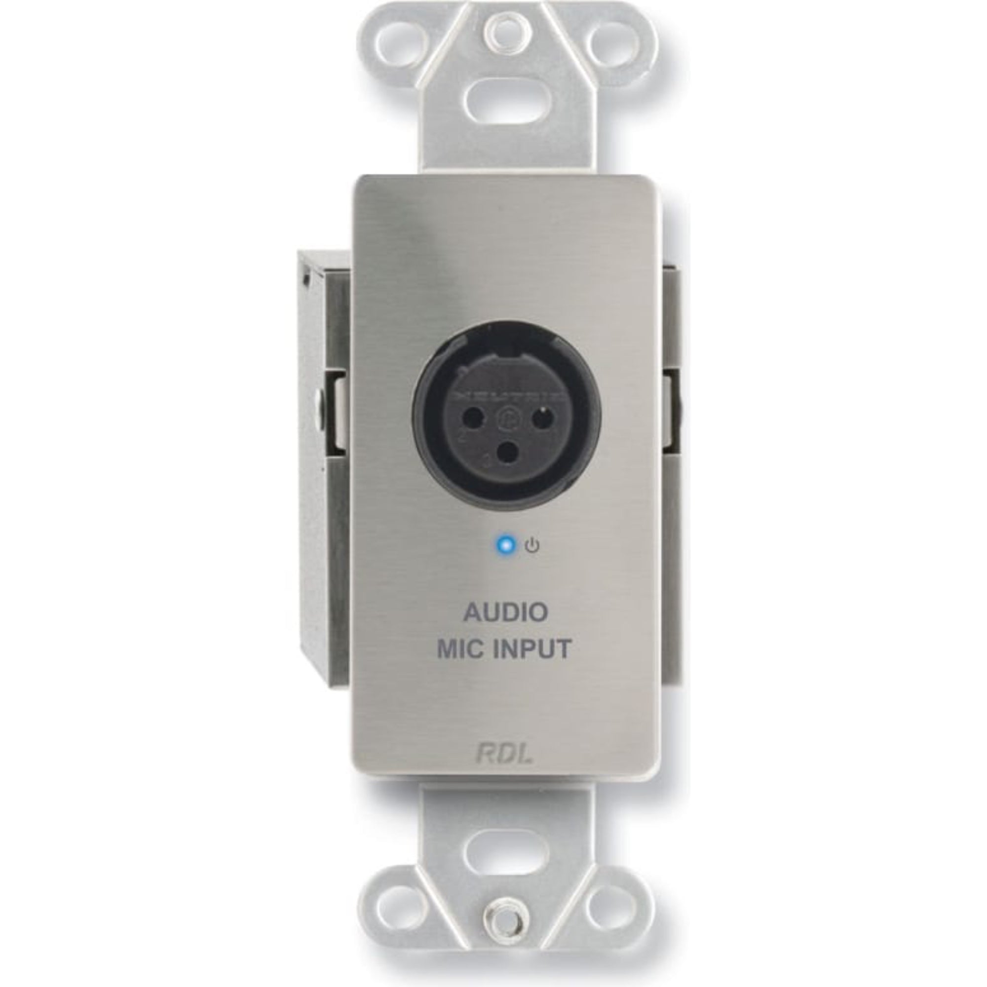 RDL DS-TPS1A Active Single-Pair Sender on Decora Plate (Stainless Steel)