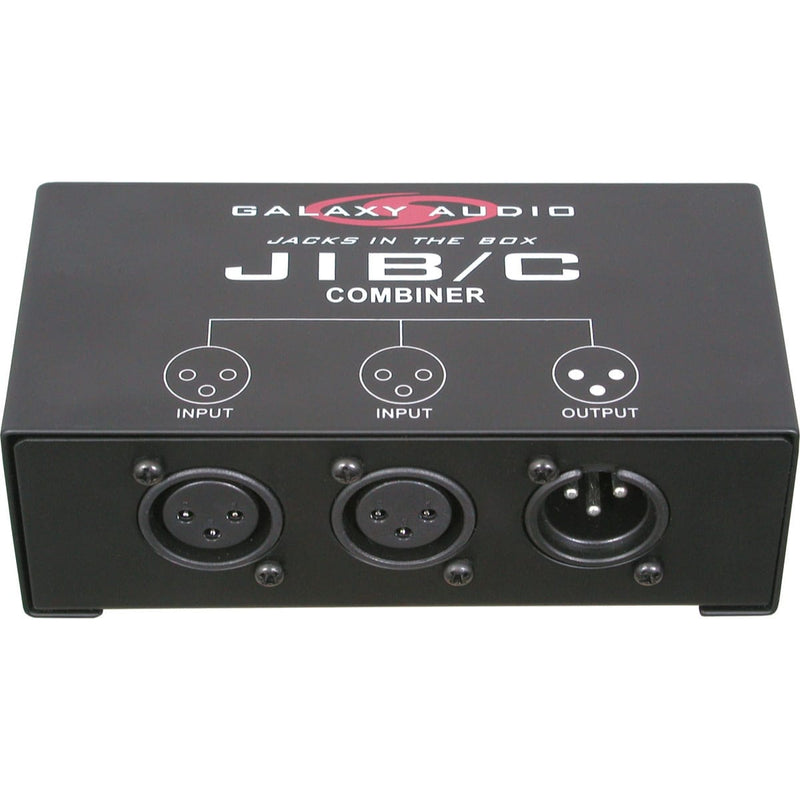 Galaxy Audio JIB/C Jacks in the Box XLR & Microphone Combiner