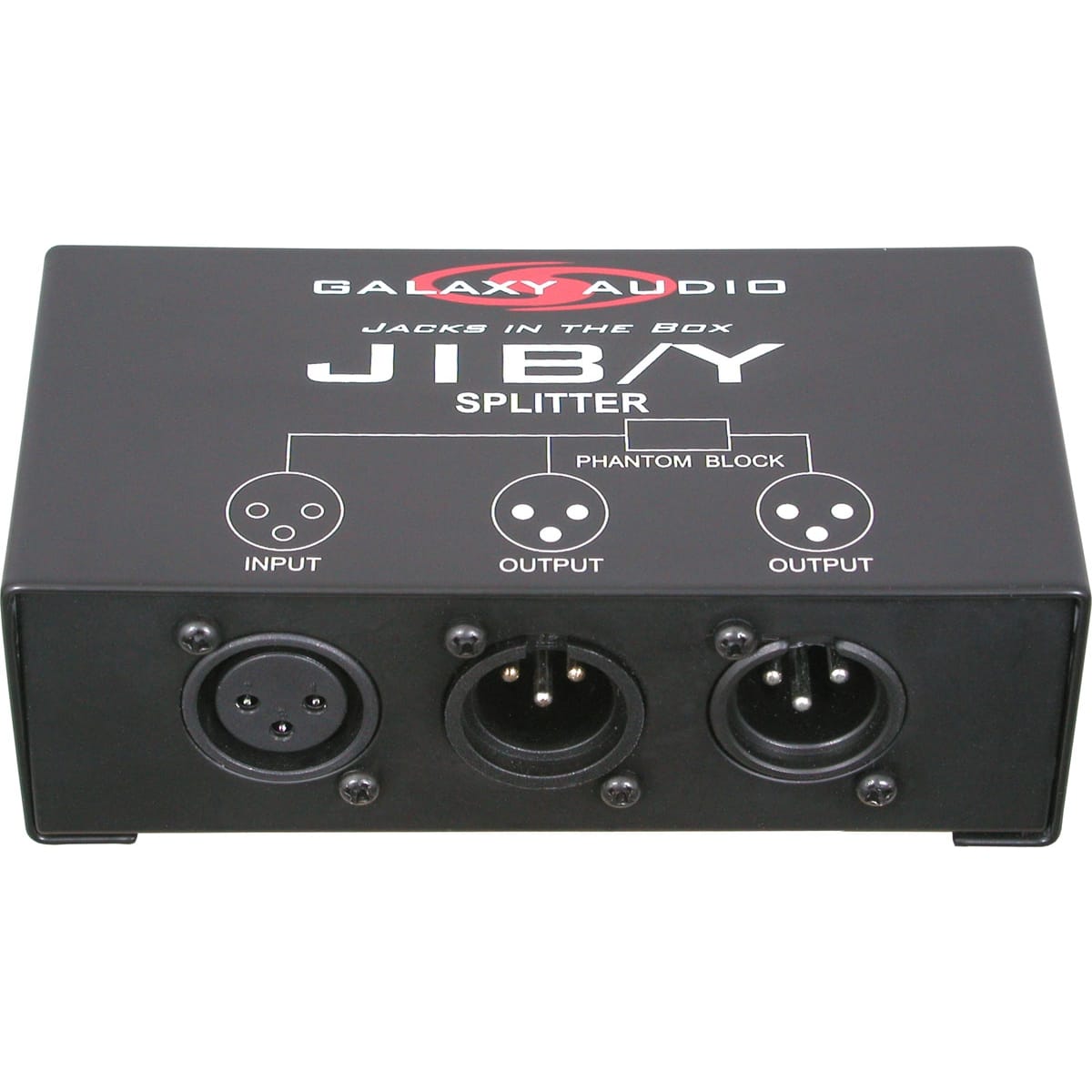 Galaxy Audio JIB/Y Jacks in the Box XLR & Microphone Splitter