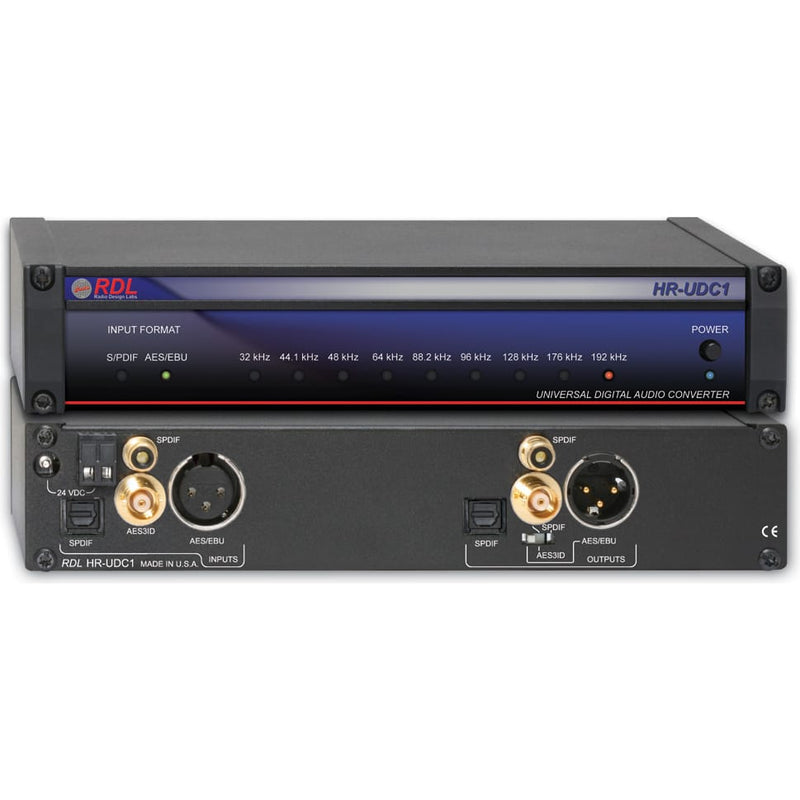 RDL HR-UDC1 Universal Digital Audio Converter
