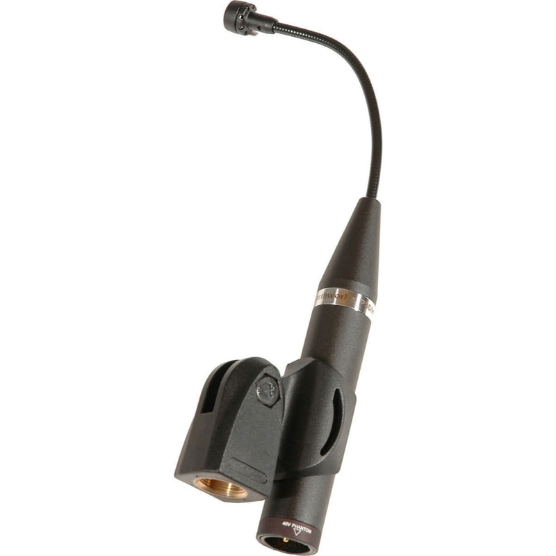 Earthworks P30/C-B Gooseneck Instrument Microphone (Black)