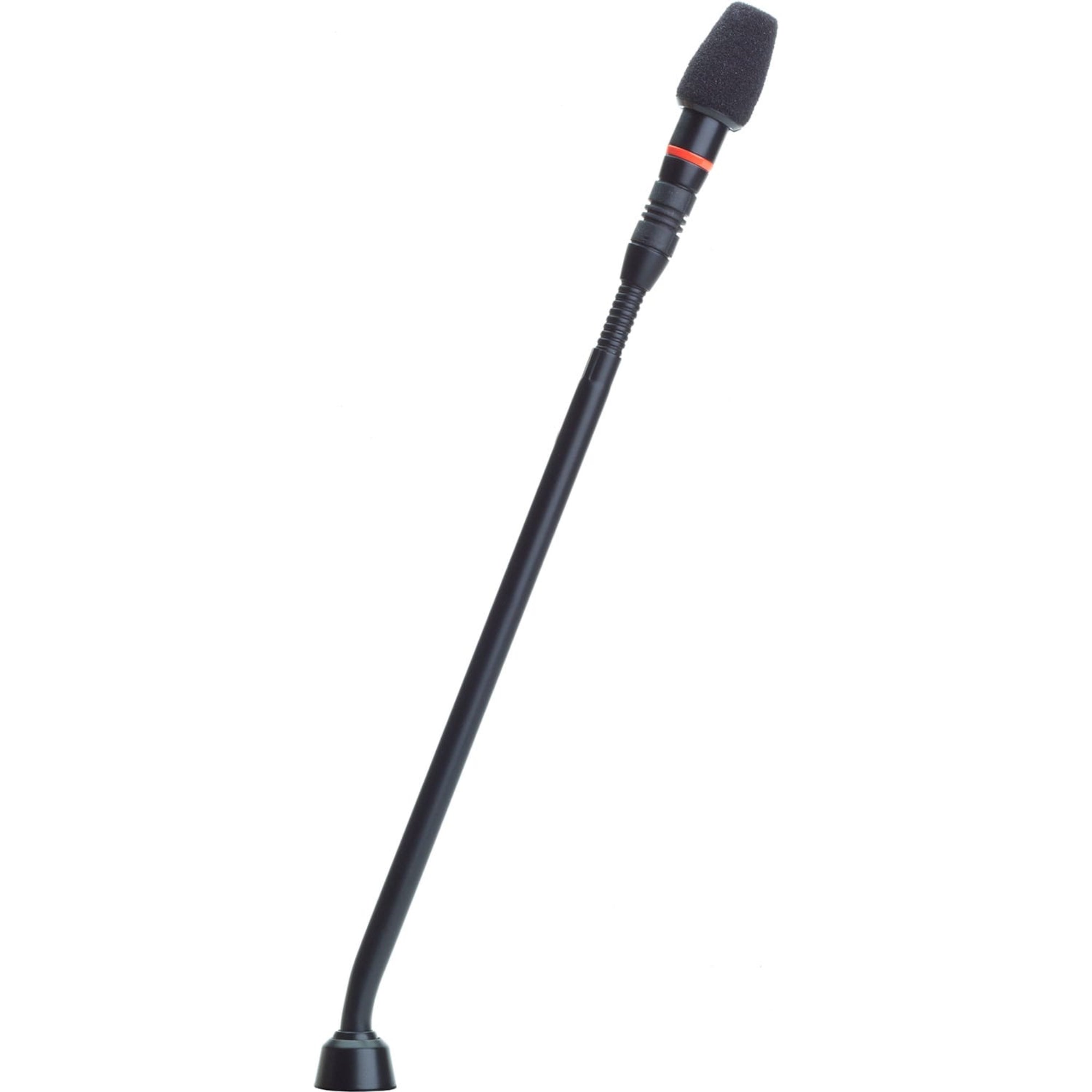 Shure MX410LP/C 10" Gooseneck Mic without Surface Mount Preamp (Black, Cardioid)