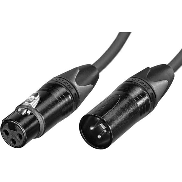 Performance Audio Professional Mogami W2534 XLR-XLR Microphone Cable (6', Black)