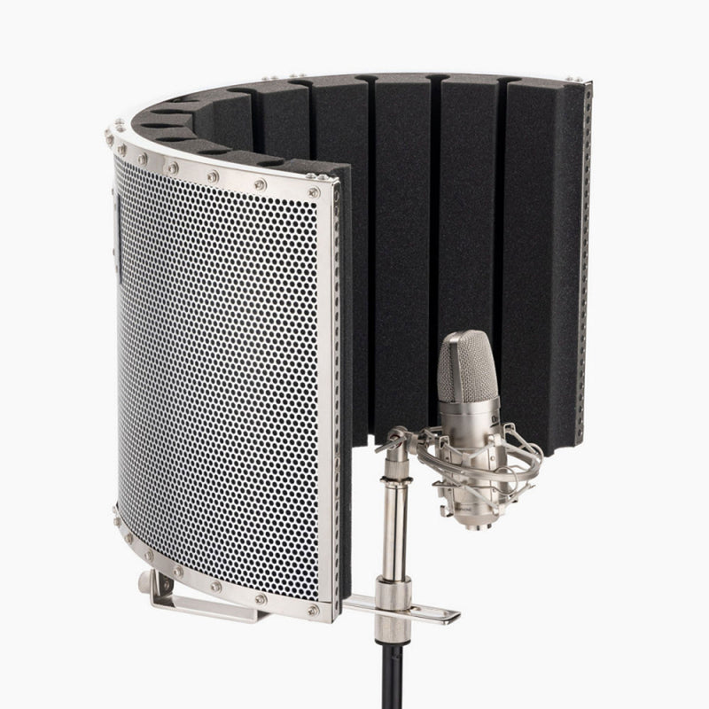 On-Stage ASMS4730 Isolation Shield and Stand-Mounted Acoustic Enclosure (18.5" x 12")