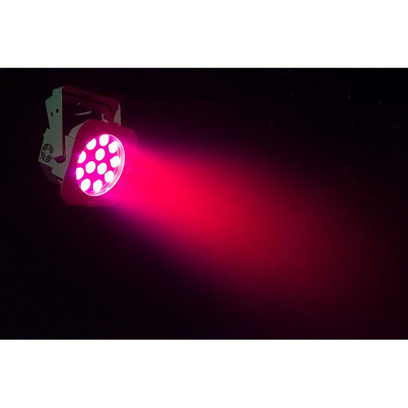 American DJ 12PX HEX LED Par Wash Fixture (RGBAW+UV, White)