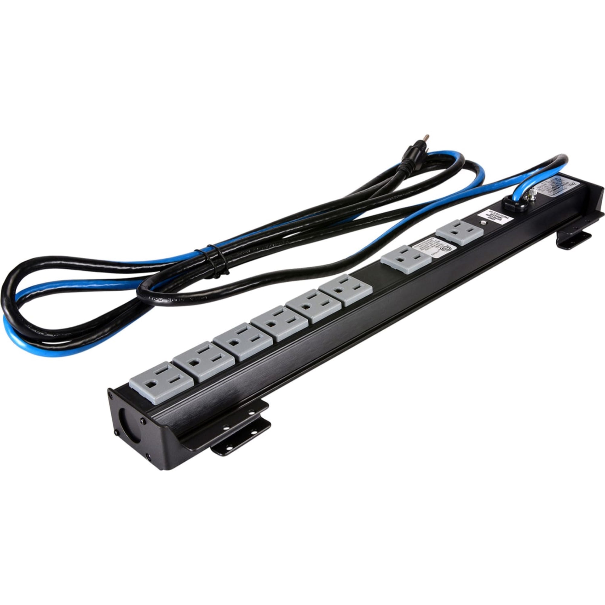 Middle Atlantic PD-815SC-PBSH Shelf Mount Power Strip (8-Outlet, 15 Amp)