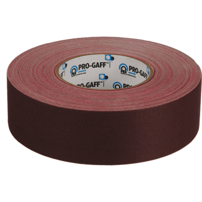 ProTapes Pro Gaff Premium Matte Cloth Gaffers Tape 2" x 55yds (Burgundy, Case of 24)