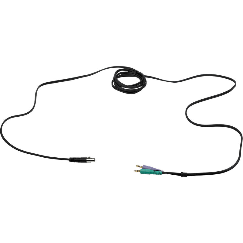 AKG MK HS MiniJack Detachable Cable for AKG HSC/HSD Headsets with Dual 1/8" Connectors (9.8')