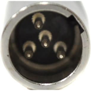Switchcraft TA4MX Male 4-Pin Tini-QG Mini-XLR Cable Connector (Nickel)