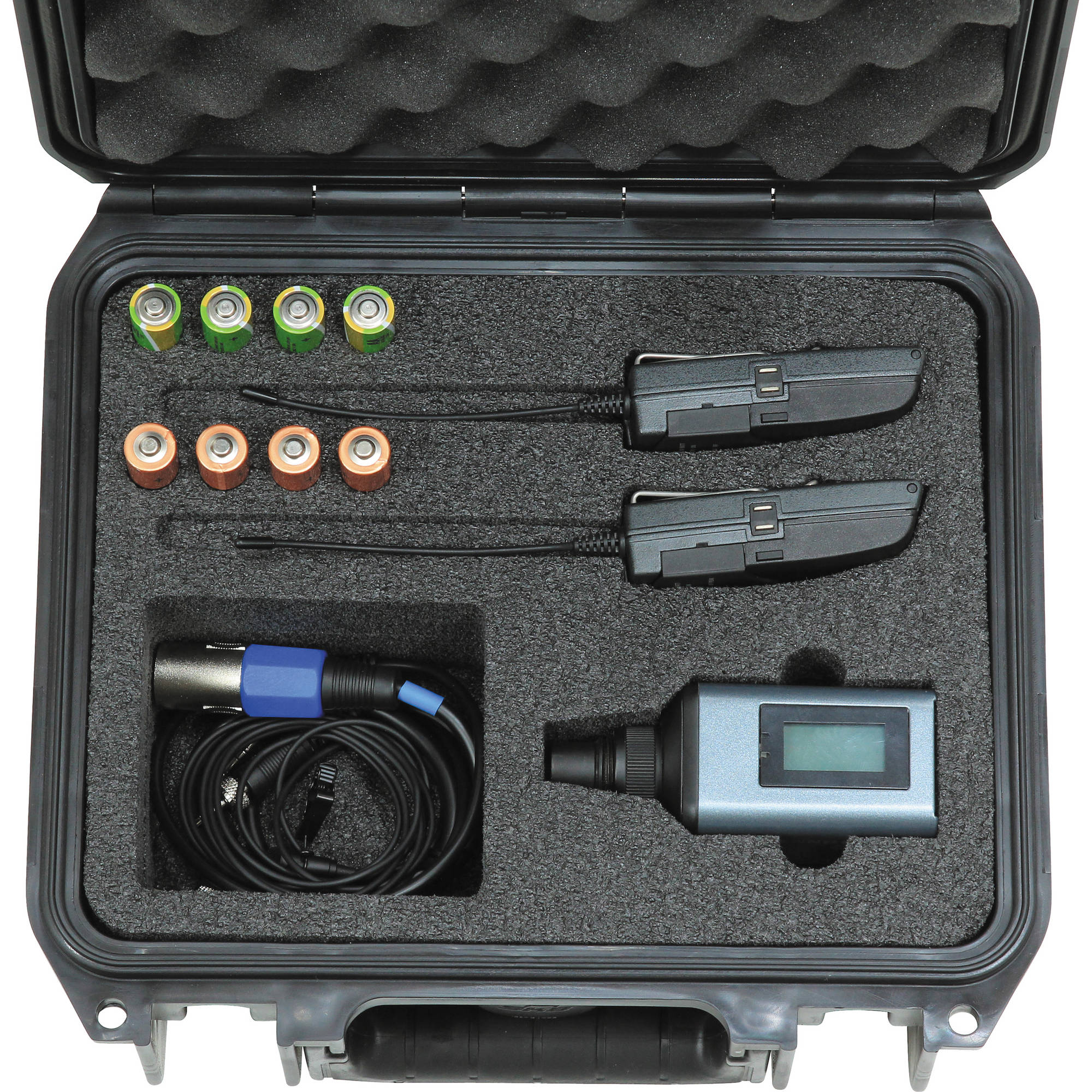 SKB 3i0907-4-SWK iSeries Waterproof Sennheiser EW / EW-D Bodypack Wireless System Case