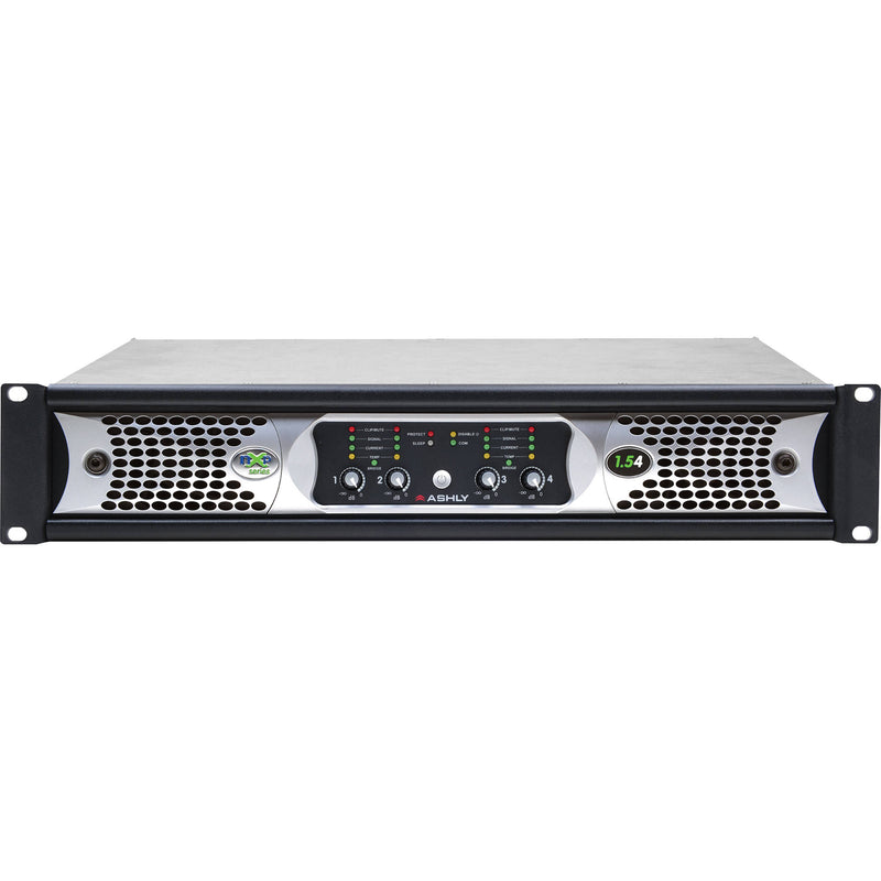Ashly nXp1.54 Network Multi-Mode Power Amplifier with Protea DSP (4 x 1500W)