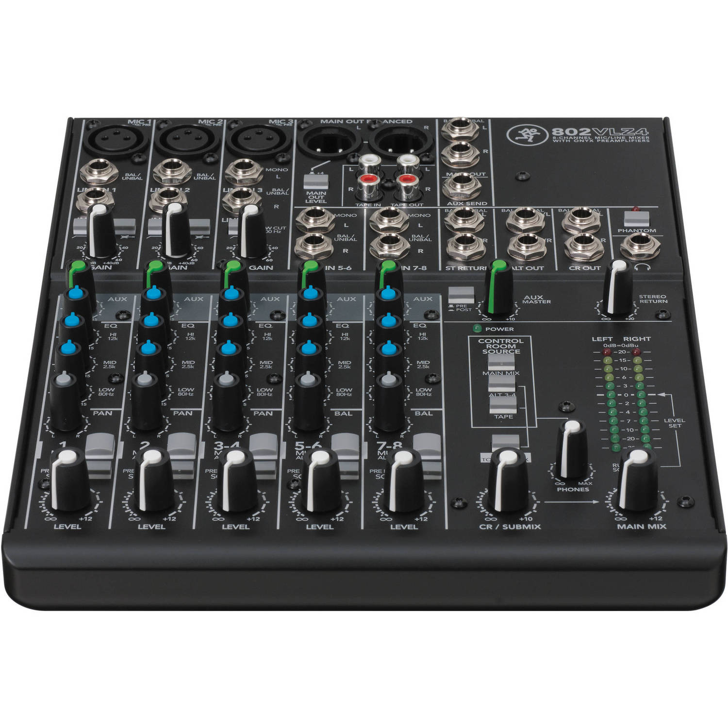 Mackie 802VLZ4 8-Channel Ultra-Compact Mixer
