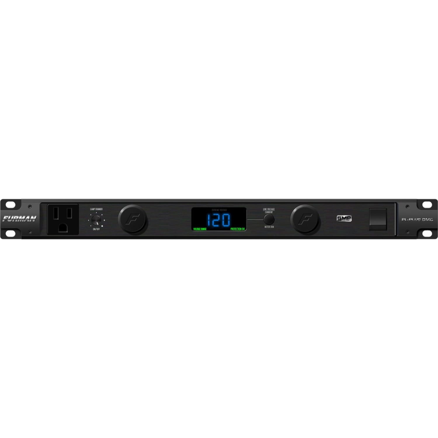 Furman PL-PLUS DMC Classic Series 9-Outlet 15A Power Conditioner with SMP, Lights & Volt/Ammeter