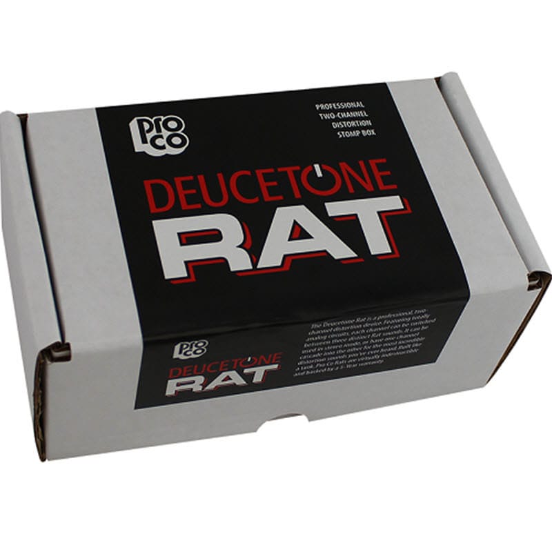 RapcoHorizon Pro Co Deucetone RAT Distortion Pedal