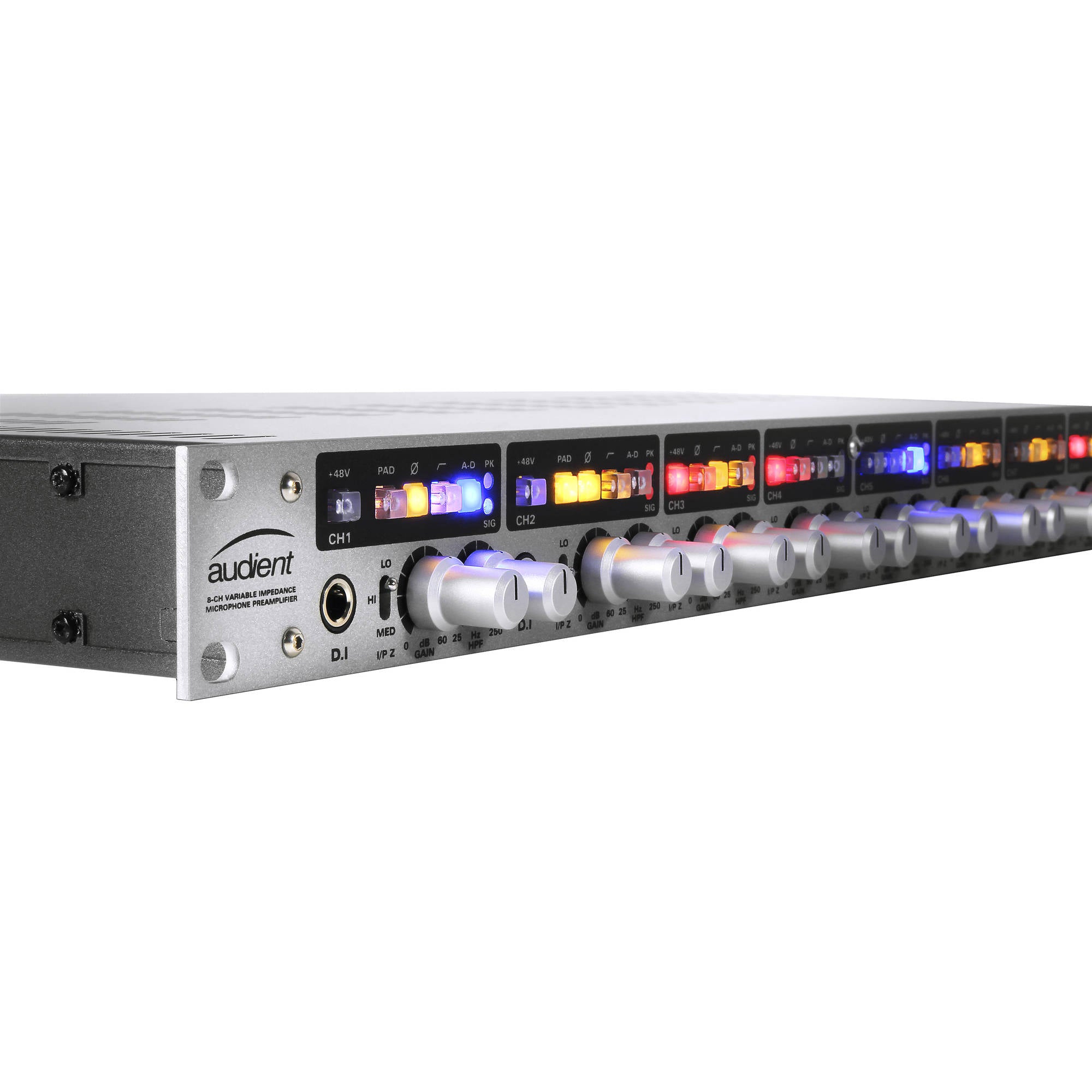 Audient ASP880 8-Channel Microphone Preamplifier and ADC