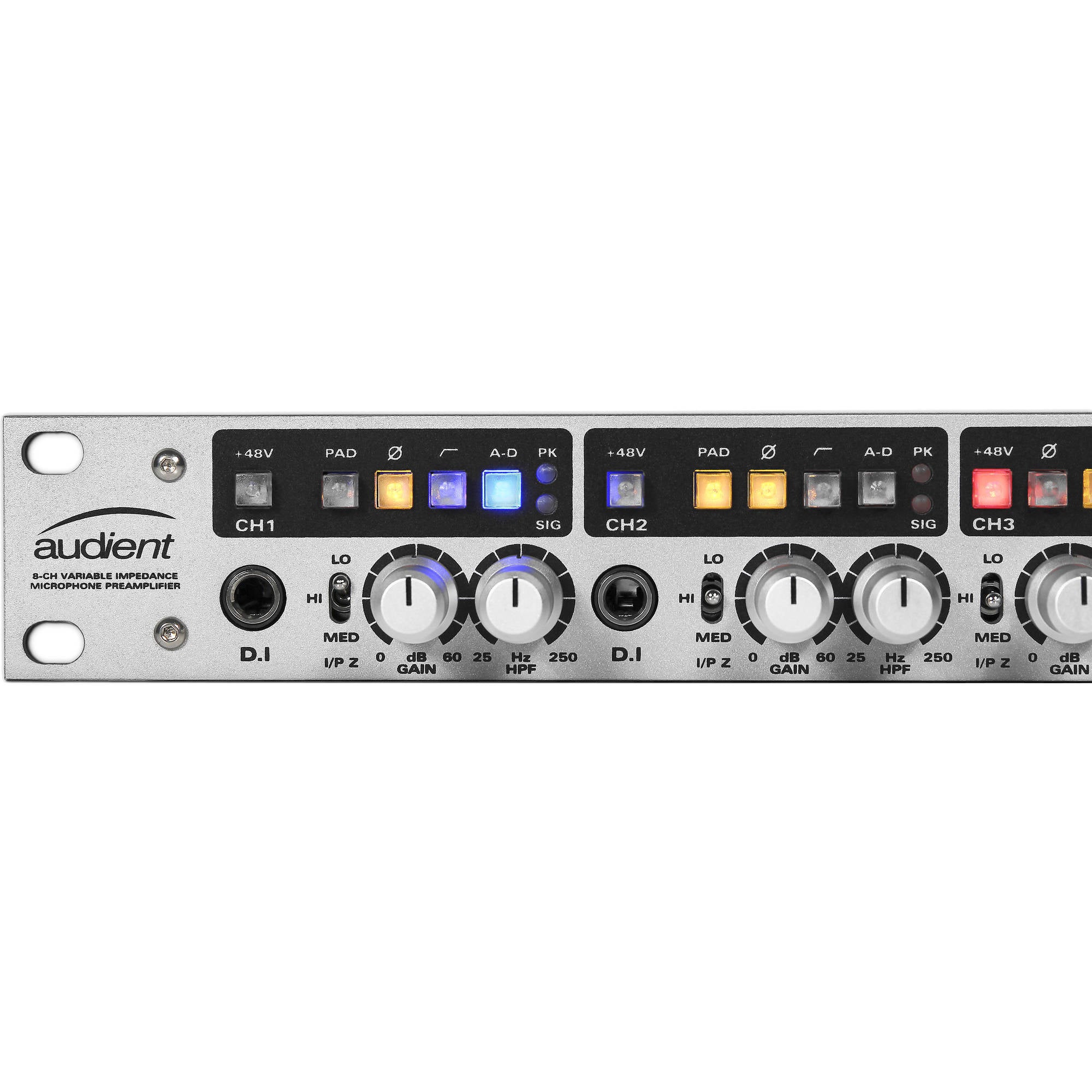 Audient ASP880 8-Channel Microphone Preamplifier and ADC