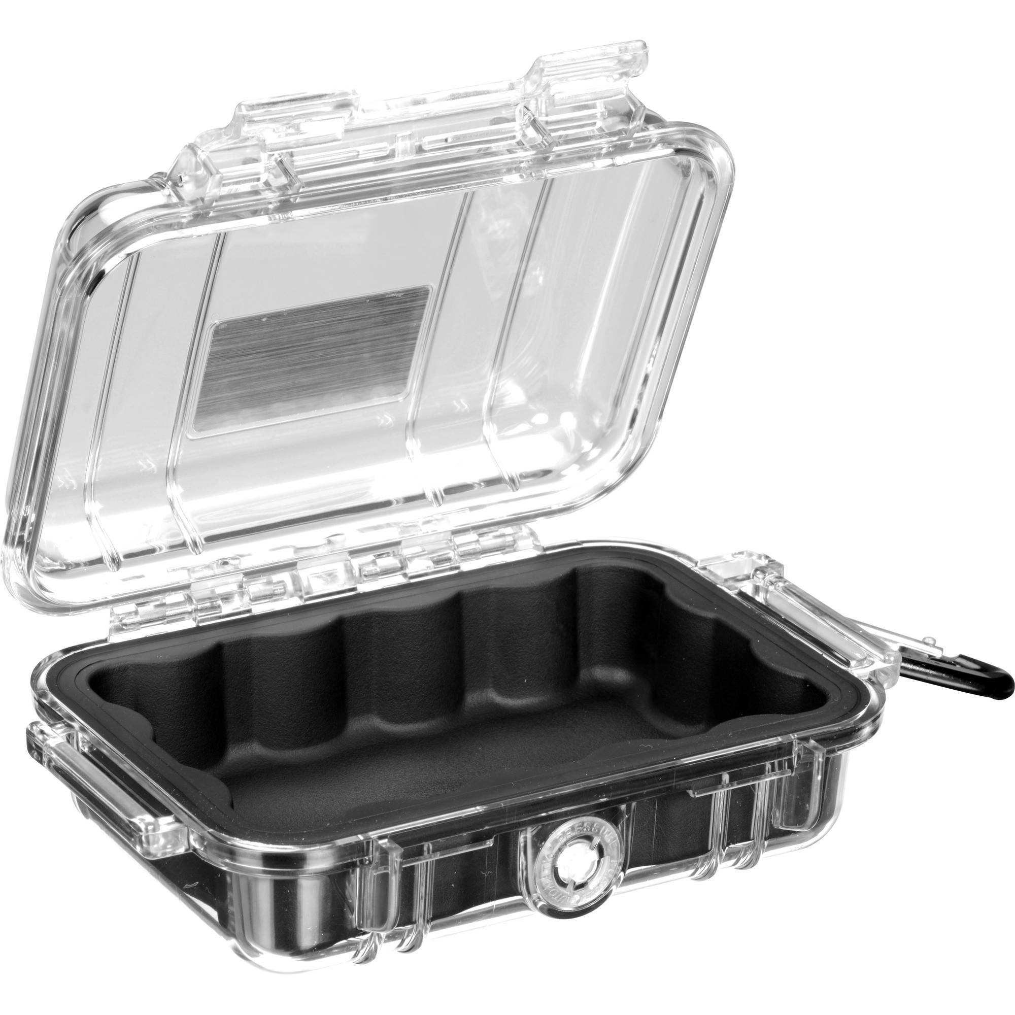 Pelican 1010 Micro Case (Black / Clear)