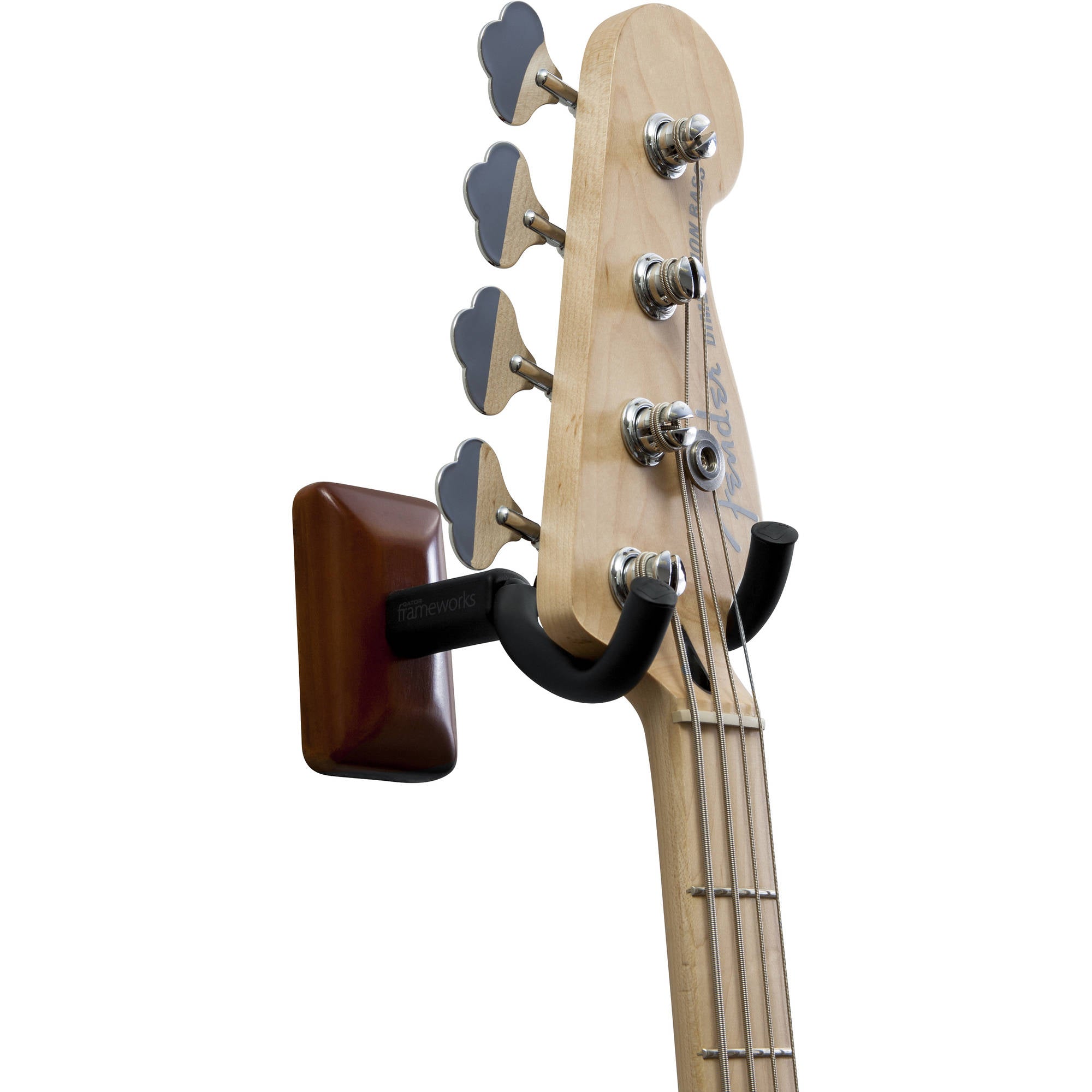 Gator Frameworks GFW-GTR-HNGRMHG Wall Mount Guitar Hanger (Mahogany)