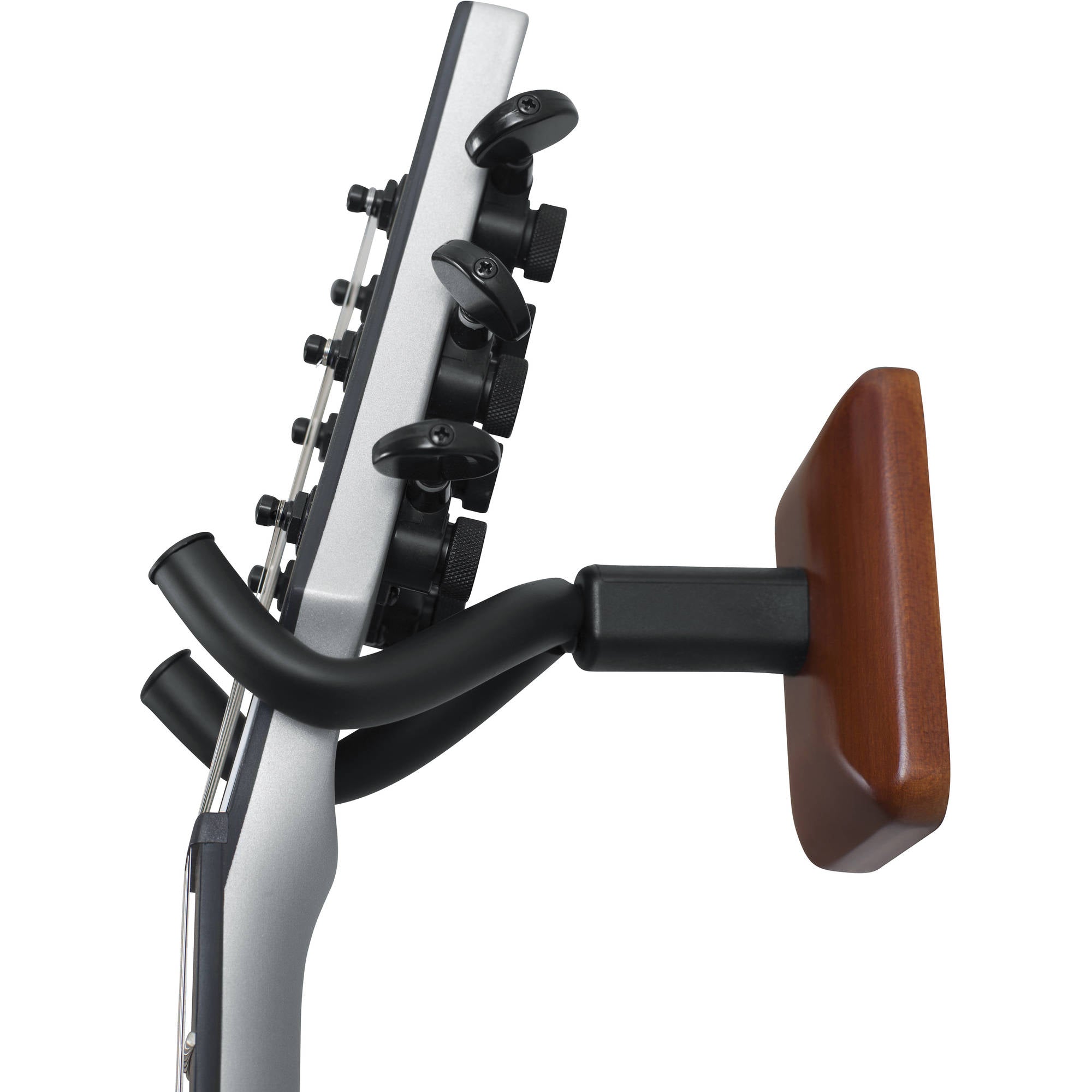 Gator Frameworks GFW-GTR-HNGRMHG Wall Mount Guitar Hanger (Mahogany)