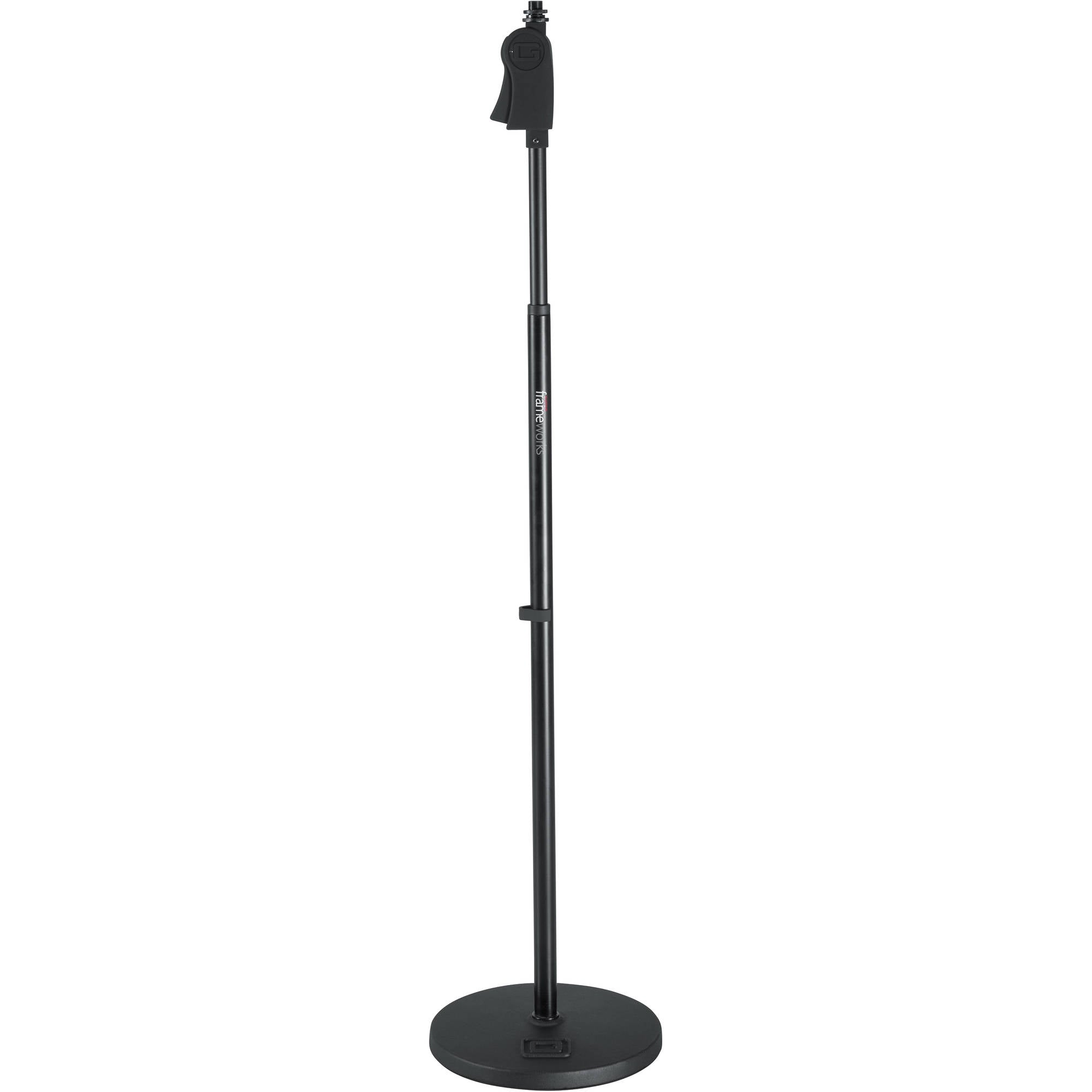 Gator Frameworks GFW-MIC-1000 Standard 10" Round Base Mic Stand
