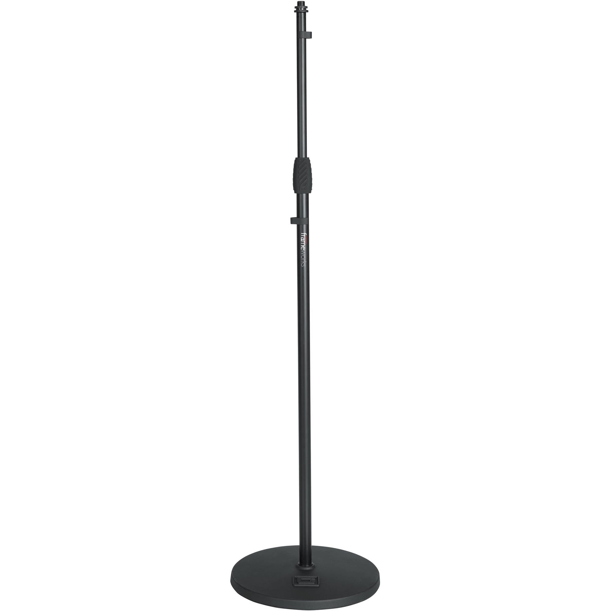 Gator Frameworks GFW-MIC-1200 Standard 12" Round Base Mic Stand