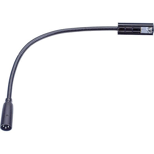 Littlite 12X Low Intensity Gooseneck Lamp with 3-pin XLR Connector (12")