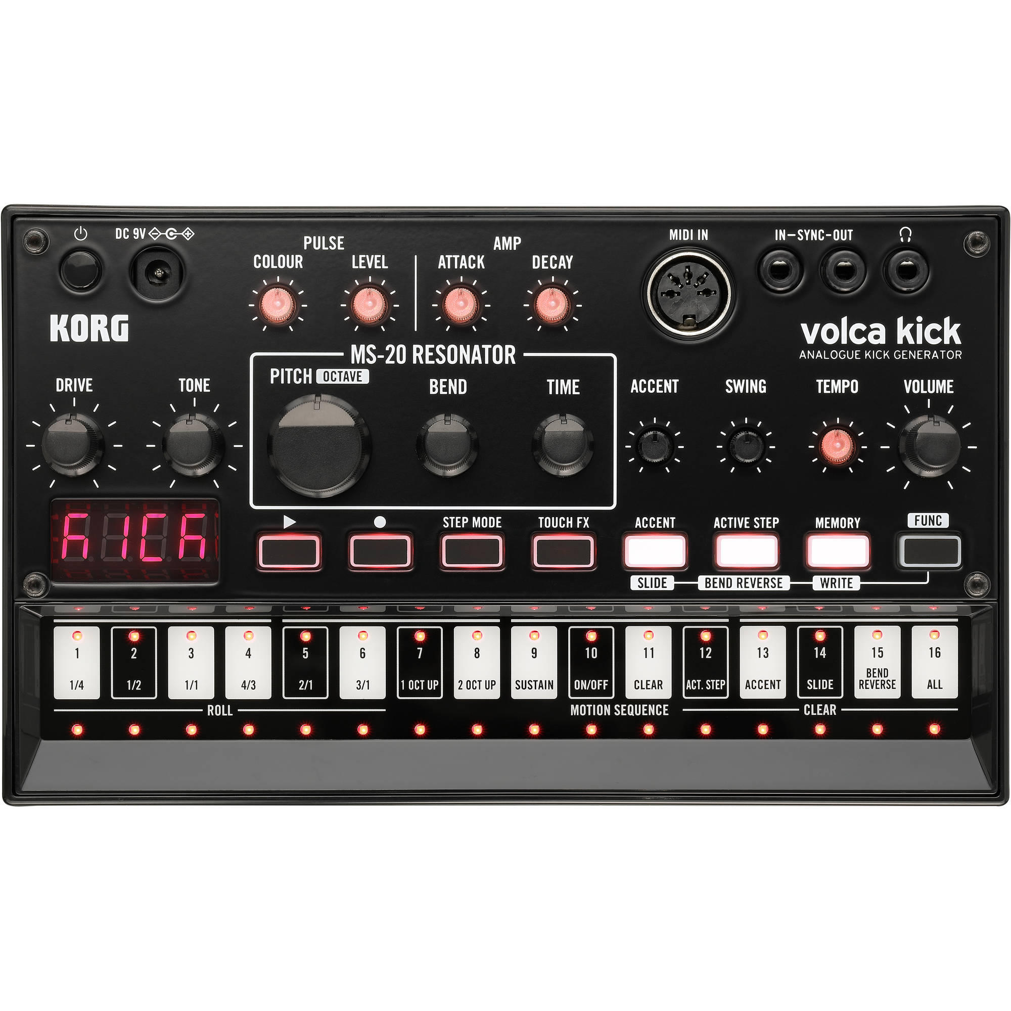 Korg volca kick Analog Bass/Kick Generator