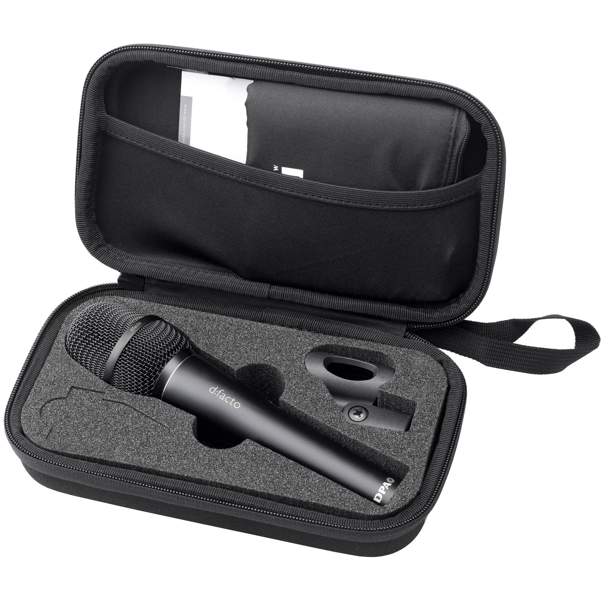 DPA 4018VL Linear Supercardioid Vocal Condenser Microphone with Handle (Black)