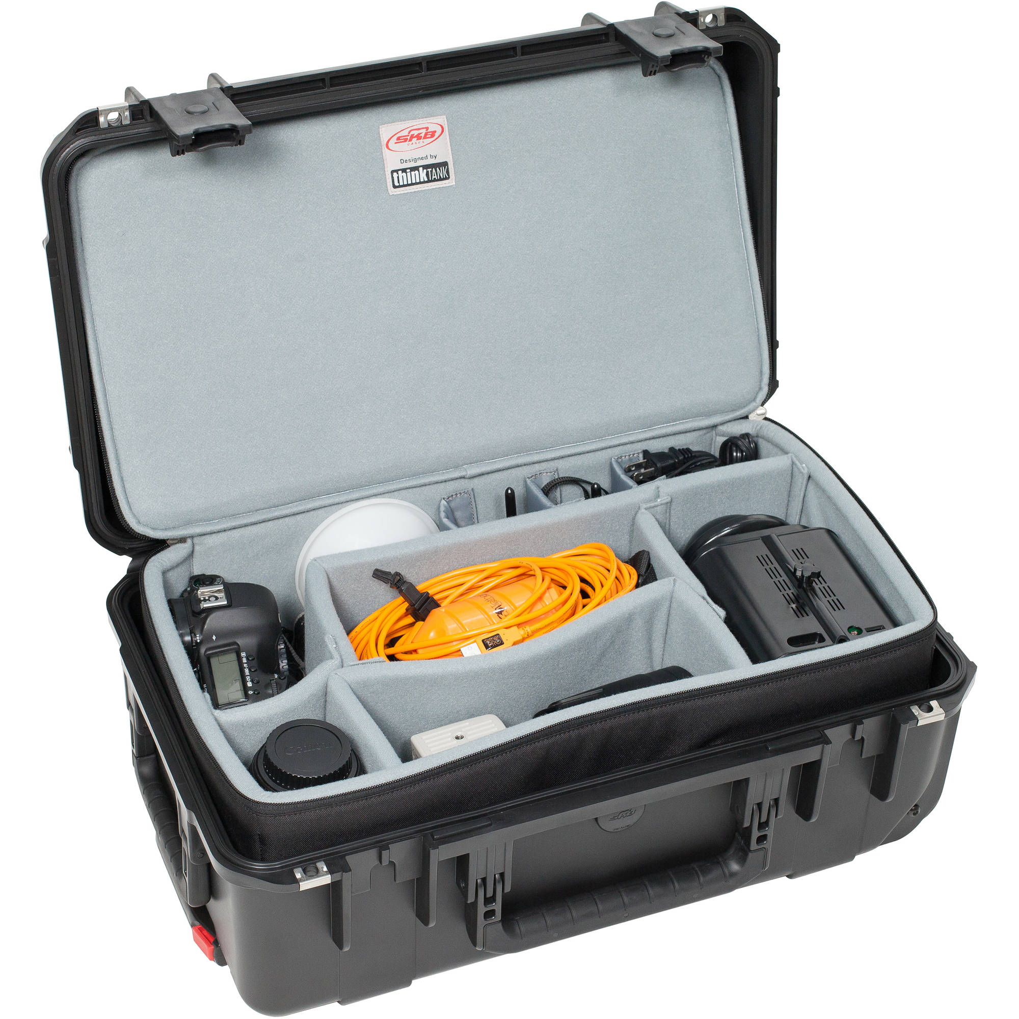 SKB 3i-2011-7DZ iSeries Waterproof Case (Think Tank Removable Zippered Divider Interior)