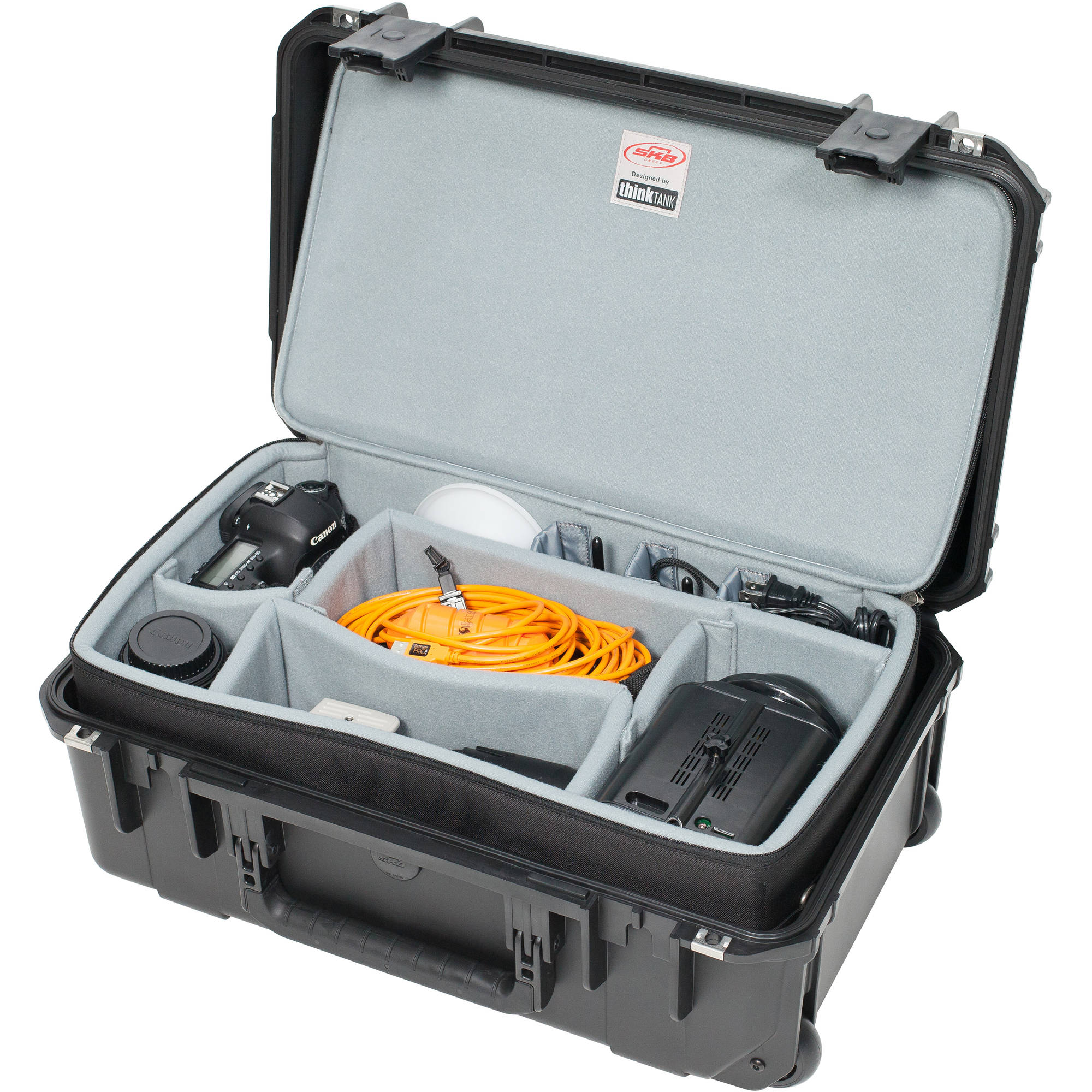 SKB 3i-2011-7DZ iSeries Waterproof Case (Think Tank Removable Zippered Divider Interior)