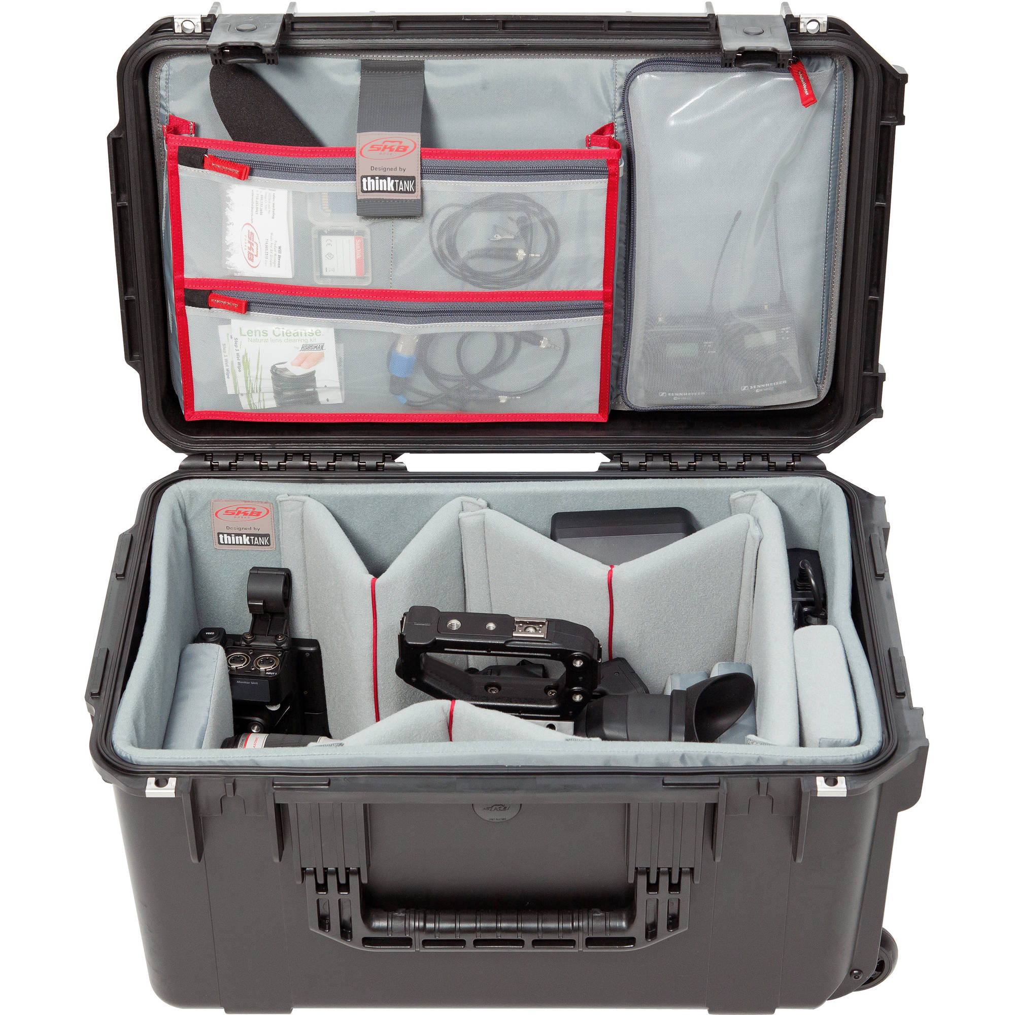 SKB 3i-2213-12DL iSeries Waterproof Case with Wheels (Think Tank Video Dividers & Lid Organizer)