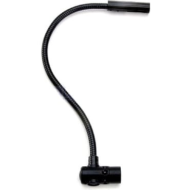 Littlite 12XR Low Intensity Gooseneck Lamp with 3-pin Right Angle XLR Connector (12")