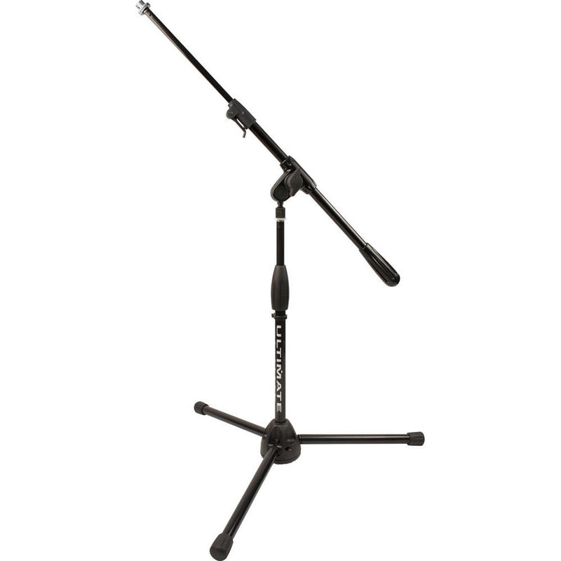 Ultimate Support Pro-R-T-Short-T Mic Stand with 1/4-Turn Clutch, Tripod Base/Telescoping Boom