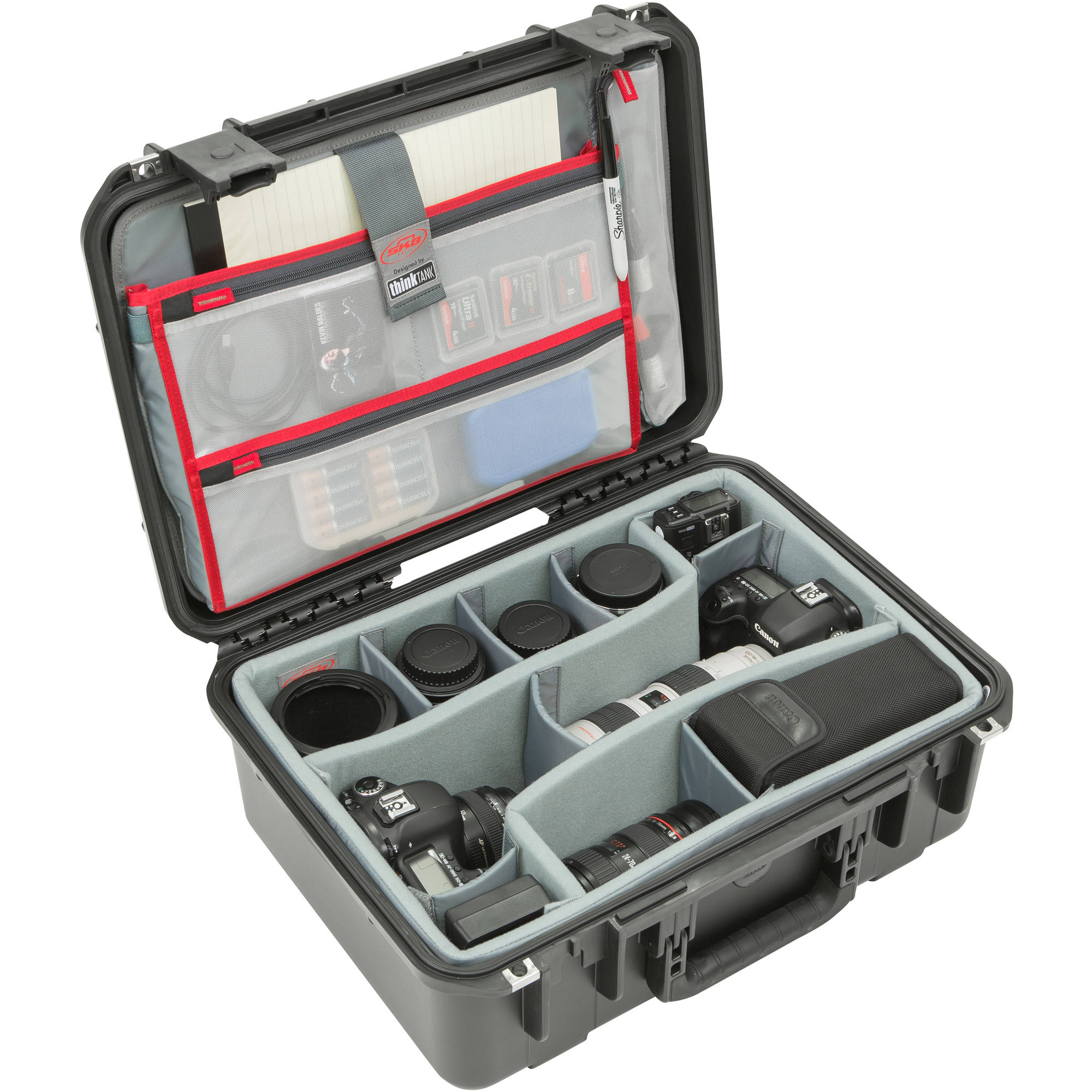 SKB 3i-1813-7DL iSeries Waterproof Case (Think Tank Photo Dividers & Lid Organizer)