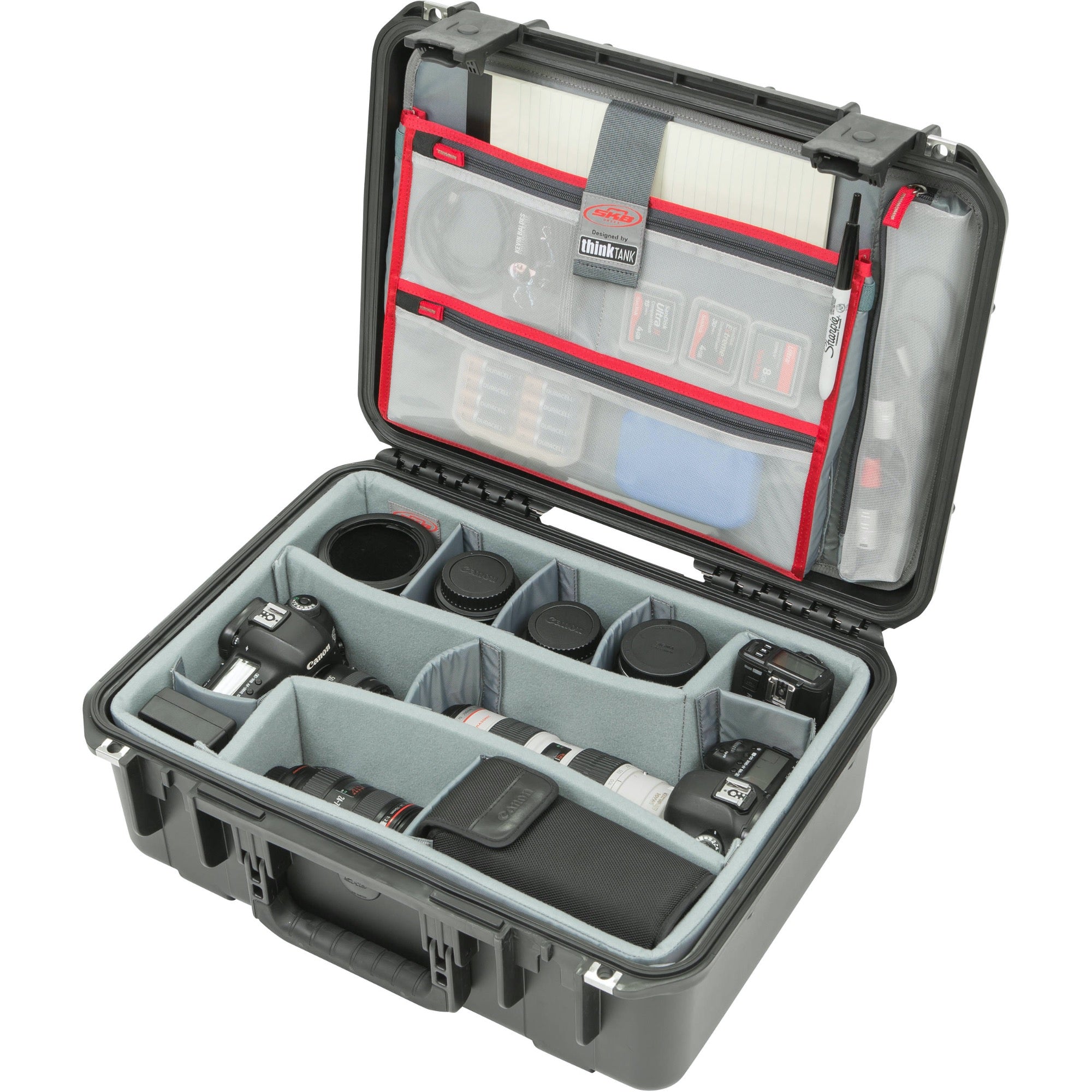SKB 3i-1813-7DL iSeries Waterproof Case (Think Tank Photo Dividers & Lid Organizer)