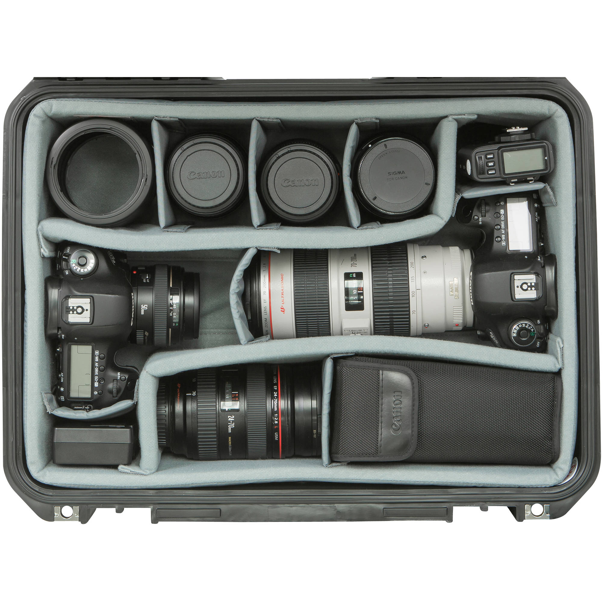 SKB 3i-1813-7DL iSeries Waterproof Case (Think Tank Photo Dividers & Lid Organizer)
