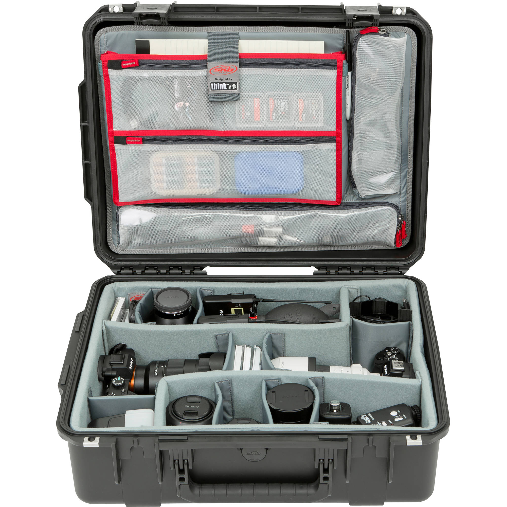 SKB 3i-2015-7DL iSeries Waterproof Case (Think Tank Photo Dividers & Lid Organizer)