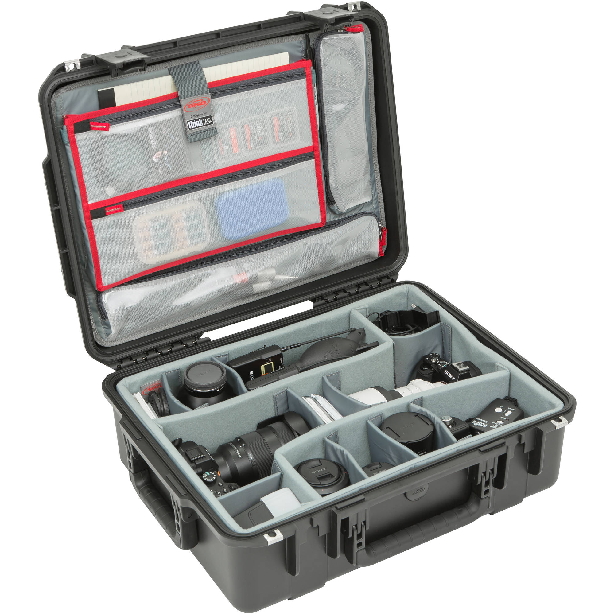 SKB 3i-2015-7DL iSeries Waterproof Case (Think Tank Photo Dividers & Lid Organizer)
