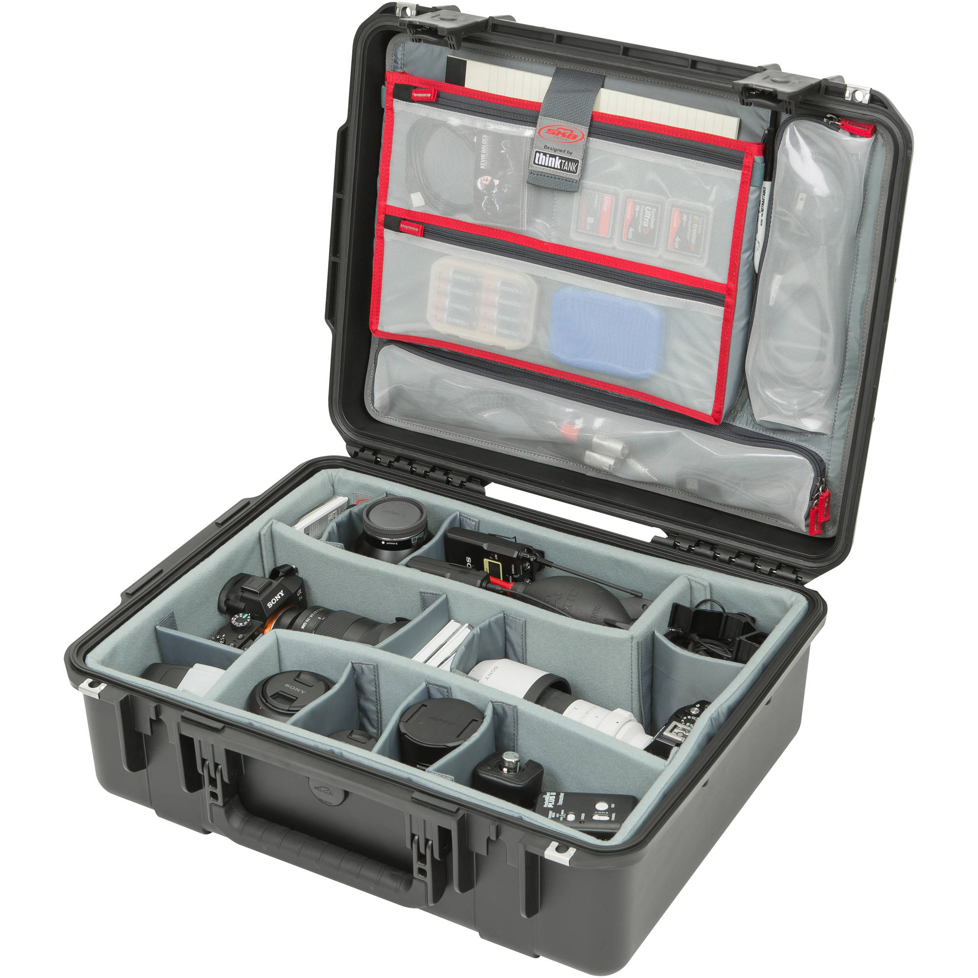 SKB 3i-2015-7DL iSeries Waterproof Case (Think Tank Photo Dividers & Lid Organizer)
