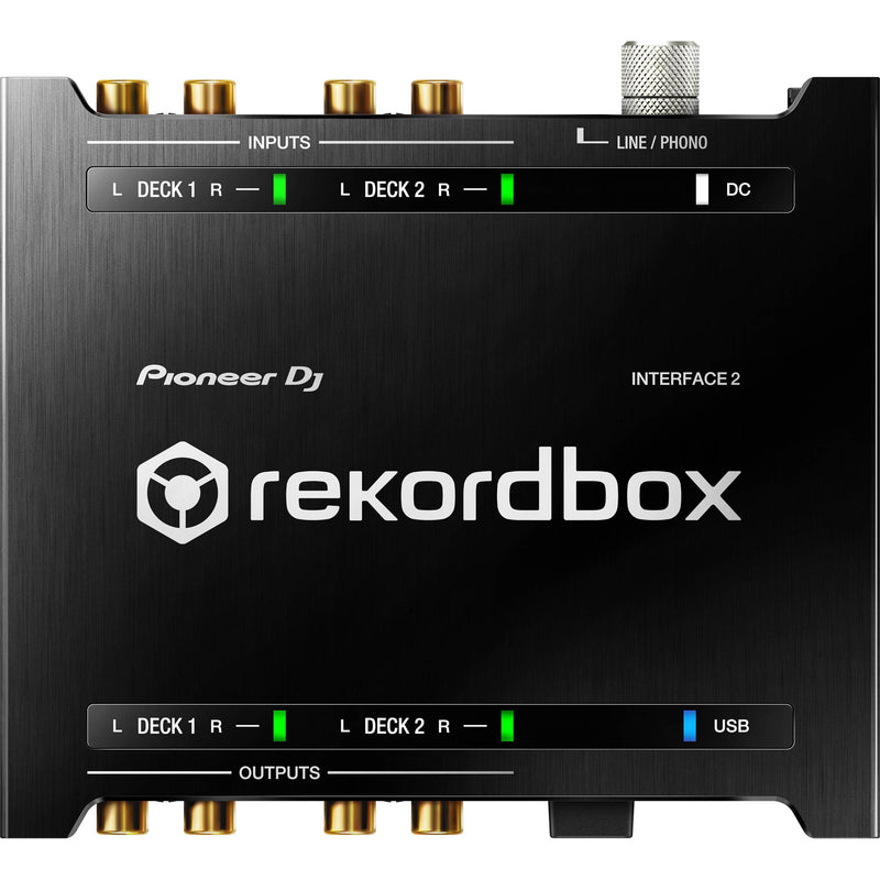 Pioneer DJ INTERFACE 2 Audio Interface for rekordbox