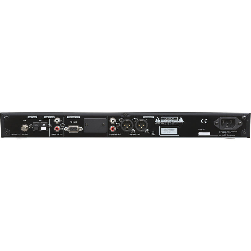Tascam CD-400U CD/SD/USB Player with Bluetooth and AM/FM Tuner