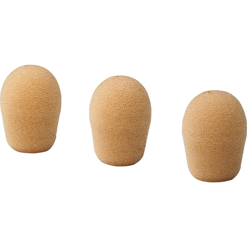 Audio-Technica AT8158 Windscreens for Pro 92CW Microphone (3 Pack, Beige)