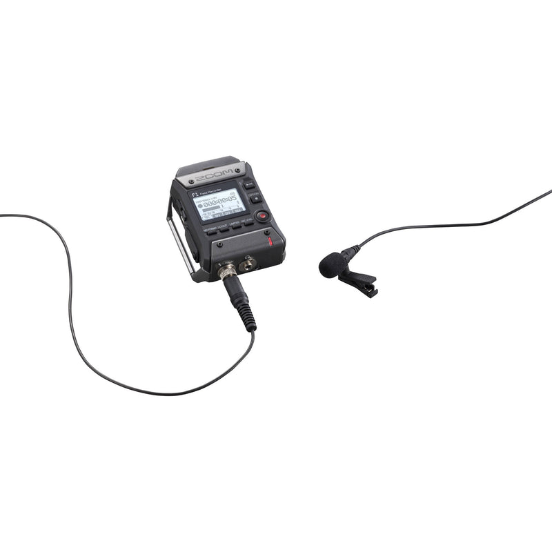 Zoom F1-LP Portable Field Recorder with Lavalier Microphone