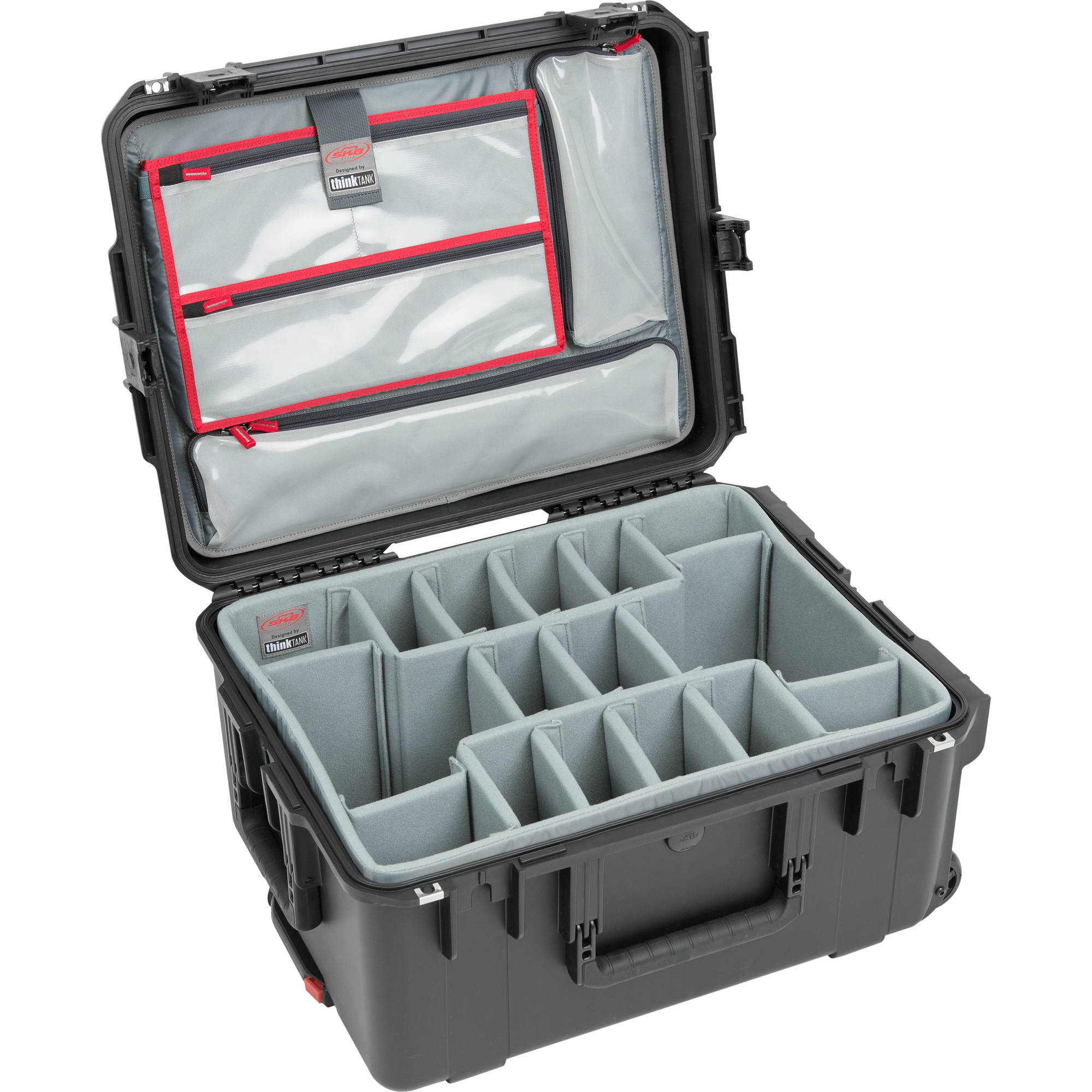 SKB 3i-2217-10PL iSeries Waterproof Case (Think Tank Designed Photo Dividers & Lid Organizer)