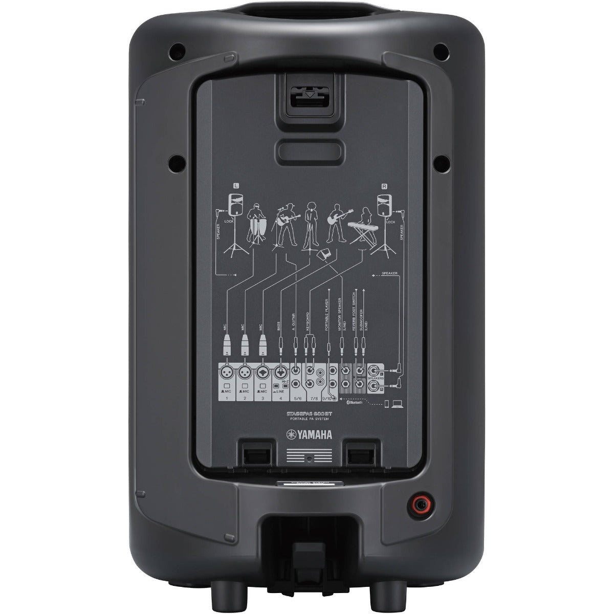 Yamaha STAGEPAS 600BT Portable PA System with Bluetooth