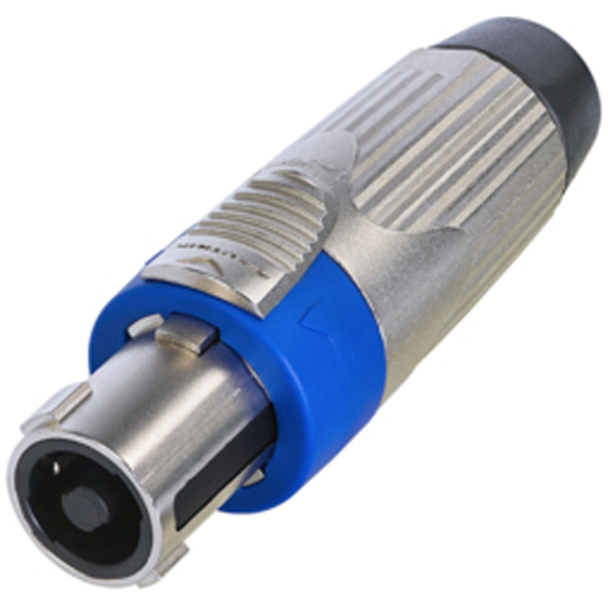 Neutrik NLT4FXX 4-Pole Female Metal speakON Cable Connector (Nickel/Silver)