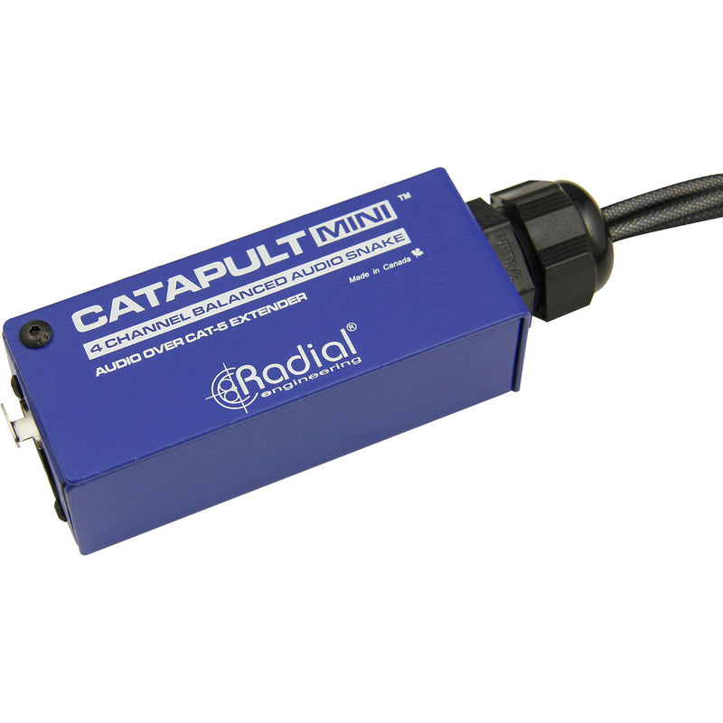 Radial Engineering Catapult Mini RX 4-Channel Cat 5 Audio Snake (Male XLR)
