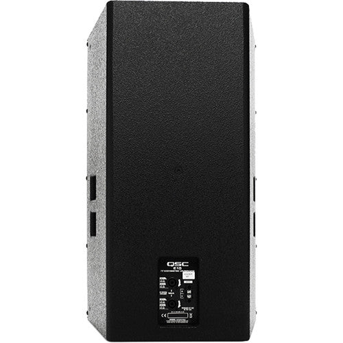 QSC E115 15" Two-Way Passive Loudspeaker (Black)
